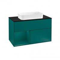 Тумба под раковину Villeroy & Boch Finion 1000х501 мм F652GSGS кедр/кедр