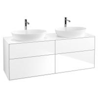Тумба под раковину Villeroy & Boch Finion 1600х501 мм F84100GF белый глянцевый