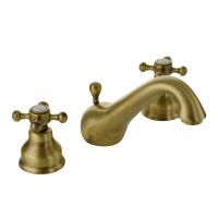 Смеситель для раковины Migliore Lady 3 отверстия, донный клапан ML.LAD-912.BR бронза