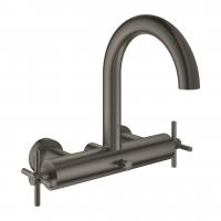 Смеситель для ванны Grohe Atrio 25 010 AL3 тёмный графит матовый
