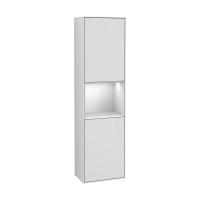 Пенал Villeroy & Boch Finion 418х270х1516 мм петли справа F470GFGF белый глянцевый/белый глянцевый