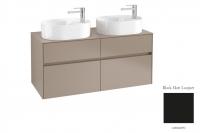 Тумба под раковину Villeroy & Boch Collaro 1200х500 мм C06000PD чёрный матовый
