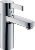 Смеситель для раковины Hansgrohe Metris S 100 ComfortZone донный клапан 31060000