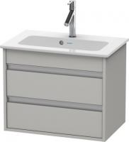 Тумба под раковину Duravit Ketho 600х385 мм KT645200707 бетонно-серый матовый