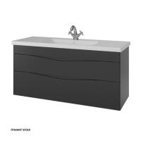 Тумба под раковину Caprigo Lento 120 1164х438 мм 36216 SF-019 графит