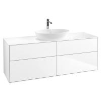 Тумба под раковину Villeroy & Boch Finion 1600х501 мм F85100MT белый матовый