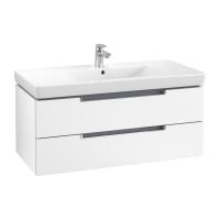 Тумба под раковину Villeroy & Boch Subway 2.0 987х449 мм A69710MS белый матовый