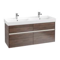 Тумба под раковину Villeroy & Boch Collaro 1254х444 мм с подсветкой C013L0VH аризонский дуб