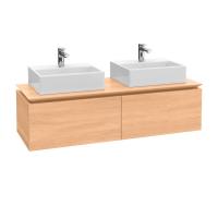 Тумба под раковину Villeroy & Boch Legato 1400х500 мм B66800PN вяз импрессо