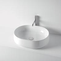 Раковина накладная Kerasan F10 560х440 мм 460501 белый