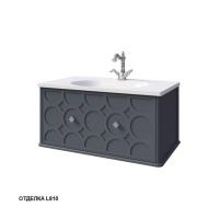 Тумба под раковину Caprigo Caprice 80 802х448 мм (1 ящик) 25012 L810 графит