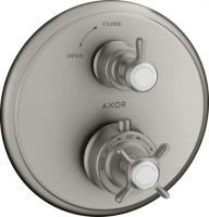 Термостат Axor Montreux (внешняя часть для 1 потребителя) 16800800 сталь