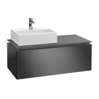Тумба под раковину Villeroy & Boch Legato 1000х500 мм B60500FP серый глянцевый
