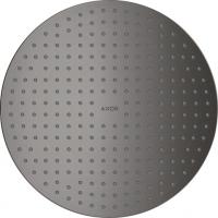 Верхний душ Axor ShowerSolutions 300 1jet 35302340 шлифованный чёрный хром