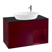 Тумба под раковину Villeroy & Boch Finion 1000х501 мм F902HBHB пион/пион