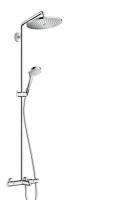 Душевая система с термостатом для ванны Hansgrohe Croma Select S Showerpipe 280 1jet 26792000 хром
