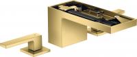 Смеситель для раковины Axor MyEdition на 3 отверстия (без панели) 47052990 золото полированное