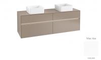 Тумба под раковину Villeroy & Boch Collaro 1600х500 мм с подсветкой C052L0MS белый матовый