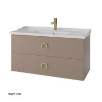 Тумба под раковину Caprigo Brighton 100 990х453 мм BRL100.1 SF-026 пудра