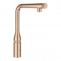 Смеситель для кухни Grohe Essence SmartControl с выдвижным изливом 31 615 DL0 тёплый закат матовый