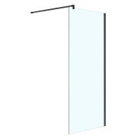 Душевая перегородка Azario Chicago Walk-In 1000x1950 мм AZ-NAR6310 1000 Black чёрный/прозрачный