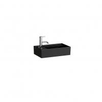 Раковина Laufen Kartell 460х280 мм левая 8153350201111 чёрный глянцевый