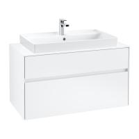 Тумба под раковину Villeroy & Boch Collaro 1000х500 мм C02000MS белый матовый