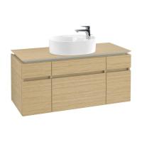 Тумба под раковину Villeroy & Boch Legato 1200х500 мм с подсветкой B774L0VJ северный дуб