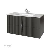 Тумба под раковину Caprigo Novara 105 1026х452 мм (2 ящика) 35914 SF-019 графит