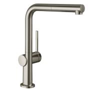 Смеситель для кухни Hansgrohe Talis M54 выдвижной излив 72808800 сталь
