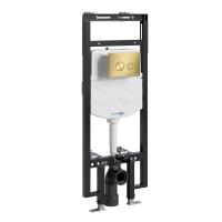 Инсталляция для унитаза WasserKraft Dinkel 58TLT.010.ME.MG01 матовое золото