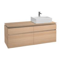Тумба под раковину Villeroy & Boch Legato 1600х500 мм B67500PN вяз импрессо