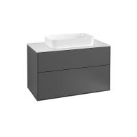 Тумба под раковину Villeroy & Boch Finion 1000х501 мм F64100GK матовый антрацит