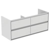 Тумба под раковину Ideal Standard Connect Air 1200x440 мм E0822B2 белый глянец/белый матовый