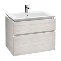 Тумба под раковину Villeroy & Boch Legato 800х500 мм B55800E8 белое дерево