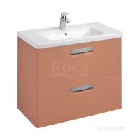 Тумба под раковину Roca The Gap 777х412 мм плёнка ZRU9307839 терракота