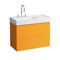 Тумба под раковину Laufen Kartell 880х450 мм 4076180336431 оранжевый