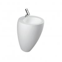Раковина напольная Laufen ILBAGNOALESSI One 520х530 мм 8119714001041 белый