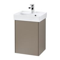 Тумба под раковину Villeroy & Boch Collaro 410х344 мм петли справа C00501VG трюфель серый