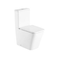 Унитаз напольный с крышкой-сиденьем и бачком Hydroom Qubo торнадо HD-2175NT белый