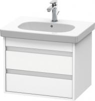 Тумба под раковину Duravit Ketho 600х455 мм KT665001818 белый матовый