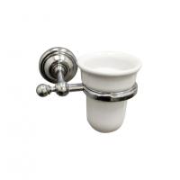 Стакан Paini Duomo керамический 88CR041BICER хром