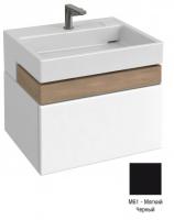 Тумба под раковину Jacob Delafon Terrace Premium 600х480 мм EB1730RU-M61-M61 чёрный матовый