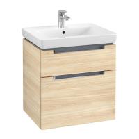 Тумба под раковину Villeroy & Boch Subway 2.0 587х454 мм A90910PN вяз импрессо