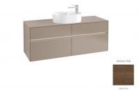 Тумба под раковину Villeroy & Boch Collaro 1400х500 мм с подсветкой C061L0VH аризонский дуб