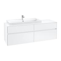 Тумба под раковину Villeroy & Boch Collaro 1600х500 мм C02900MS белый матовый