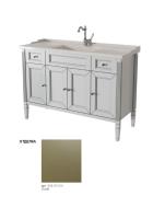 Тумба под раковину Caprigo Albion Promo 120 1178х450 мм (4 двери, 2 ящика) 33316 В023 олива