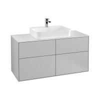 Тумба под раковину Villeroy & Boch Finion 1200х501 мм F38100GJ светло-серый