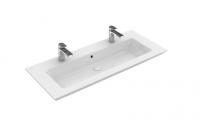 Раковина Villeroy & Boch Legato (под 2 смесителя) 1200х500 мм 4153C401 альпийский белый