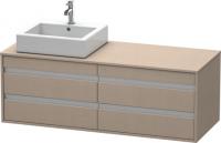 Тумба под раковину Duravit Ketho 1400х550 мм KT6657L7575 лён
